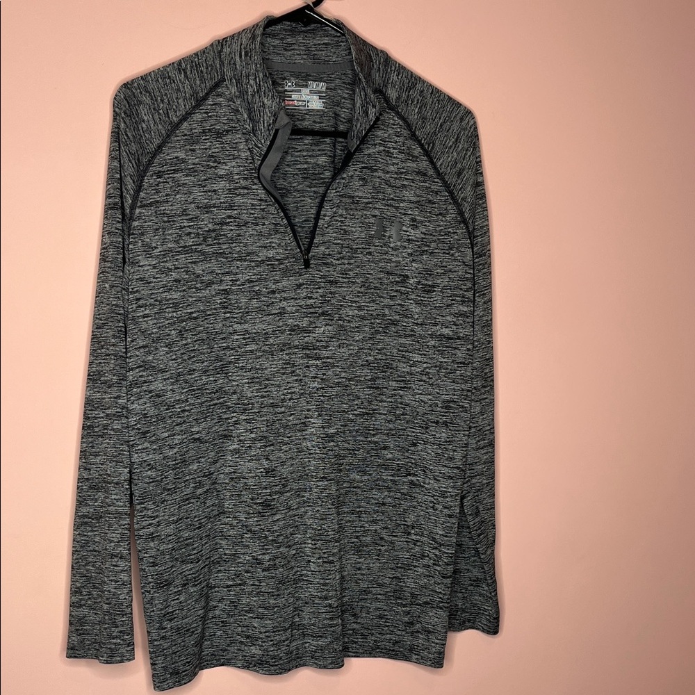 Under Armour Gray Quarter-Zip Pullover